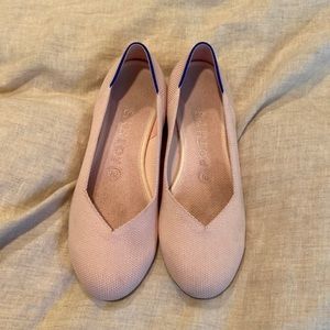 Rothy’s Blush Pink Rounded Toe Flats